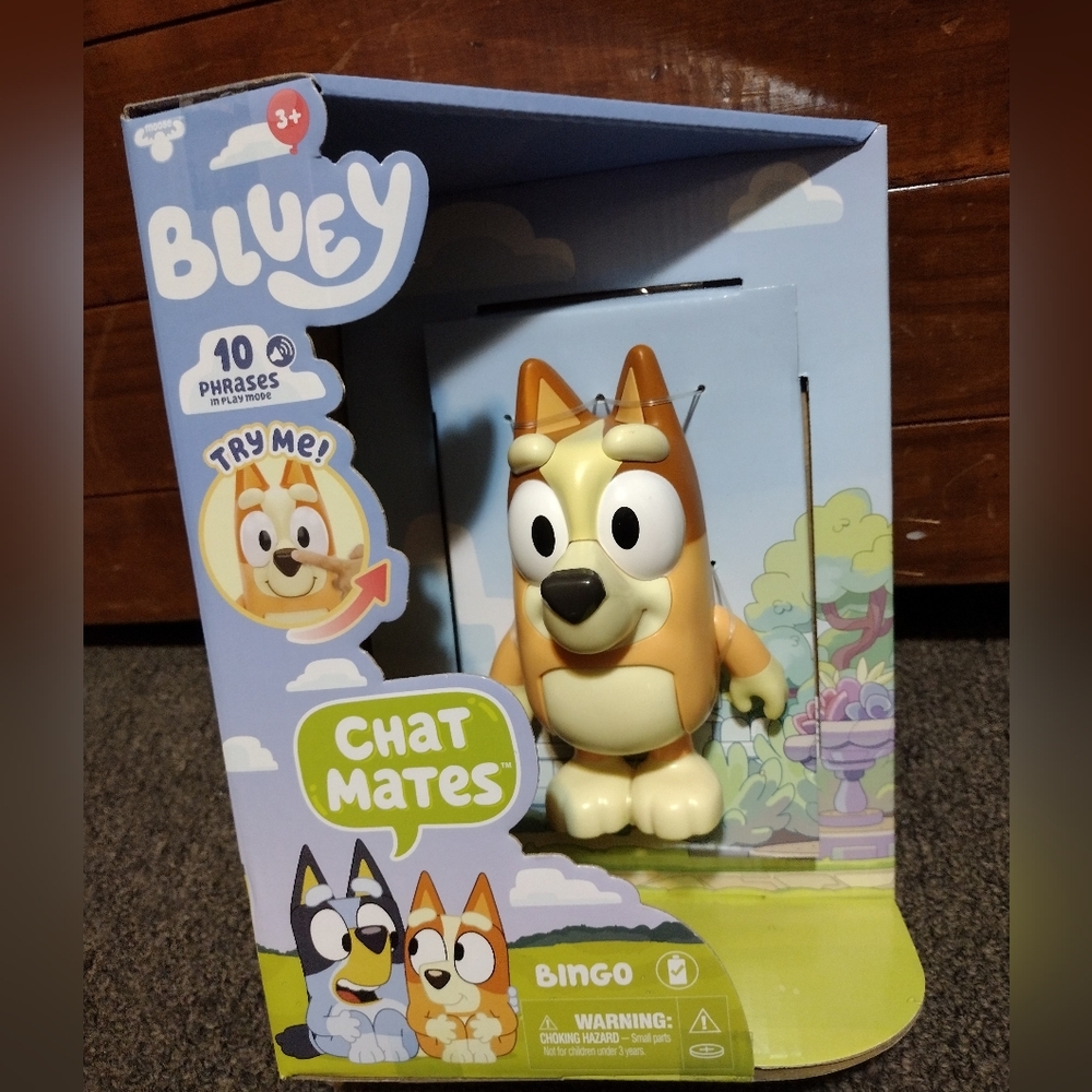 Bluey Chat Mates Bingo Toy